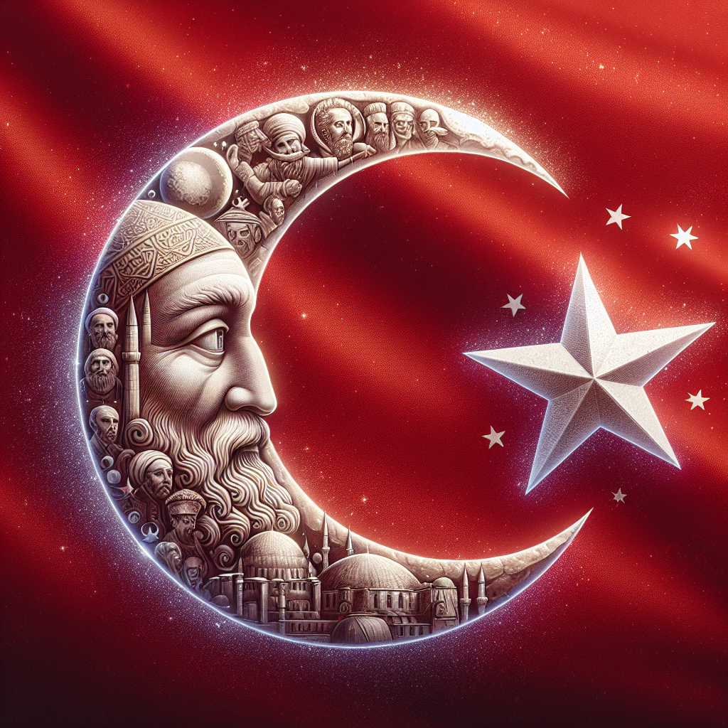 Türk Bayrağındaki Ay ve Yıldız Nereden Geliyor ? İşte Şanlı Türk Bayrağımızın Tarihi