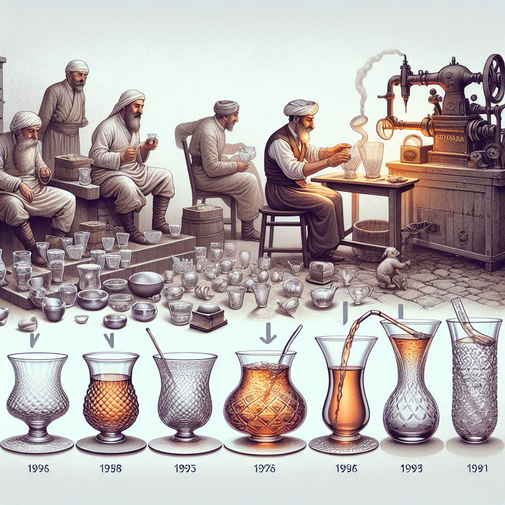 Cam bardağının tarihçesi