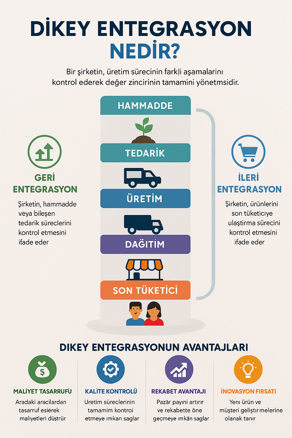 Dikey Entegrasyon ( Dikte Entegrasyon ) Nedir ?
