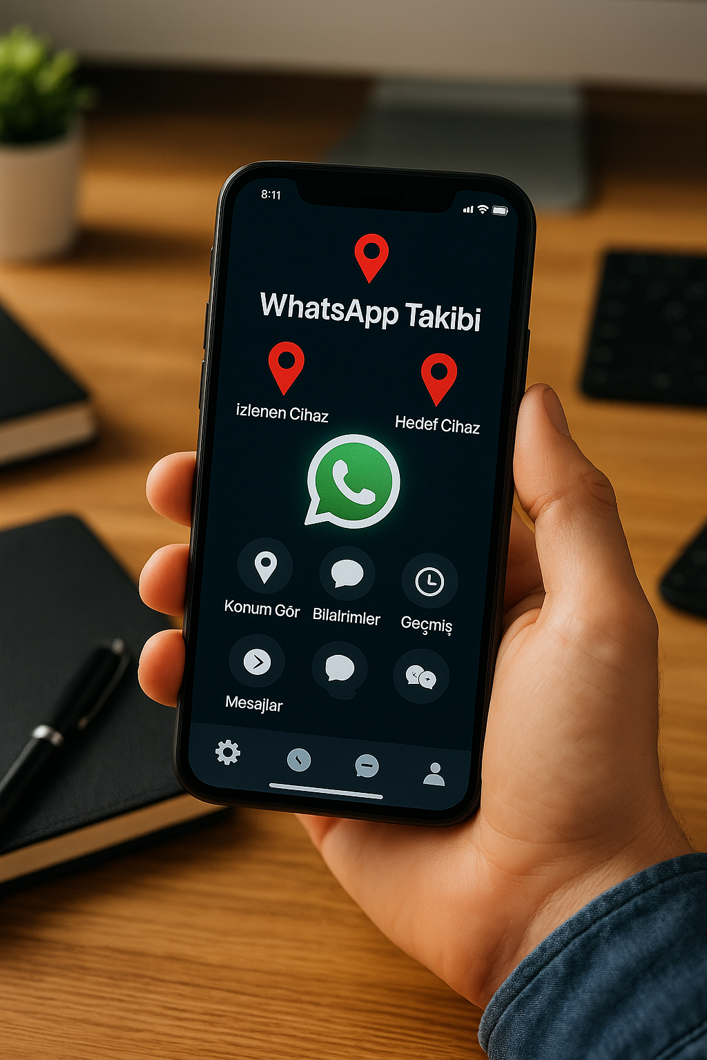 başka telefonun whatsapp ını nasıl takip edebilirim